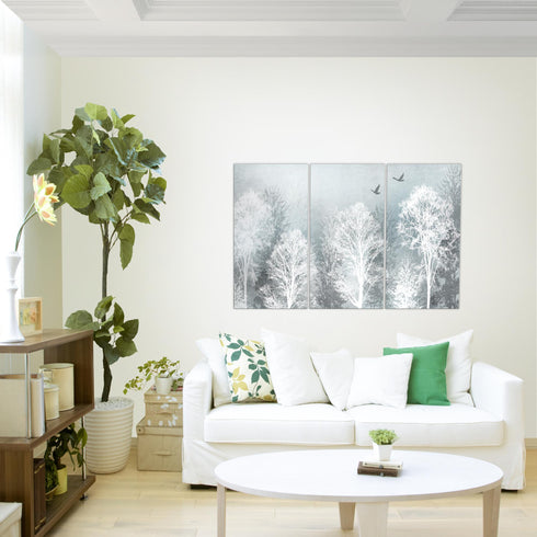 Wandbilder Wohnzimmer XXL Wald Moderne Bilder Abstrakt